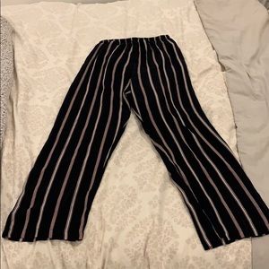 Colorful striped pants